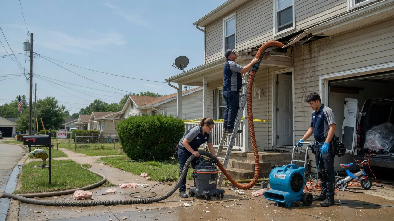 Water Damage Restoration in Tioga, TX near me